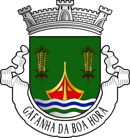 Brasão da freguesia de Gafanha da Boa Hora - Gafanha da Boa Hora civil parish, coat-of-arms Brasão da freguesia de Gafanha da Boa Hora - Gafanha da Boa Hora civil parish, coat-of-arms