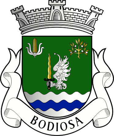Brasão da freguesia de Bodiosa - Bodiosa civil parish, coat-of-arms Brasão da freguesia de Bodiosa - Bodiosa civil parish, coat-of-arms
