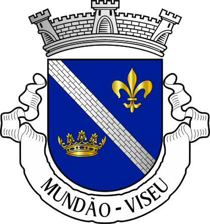 Brasão da freguesia de Mundão - Mundão civil parish, coat-of-arms Brasão da freguesia de Mundão - Mundão civil parish, coat-of-arms
