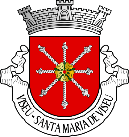 Brasão da antiga freguesia de Viseu (Santa Maria de Viseu) - Viseu (Santa Maria de Viseu) former civil parish, coat-of-arms
