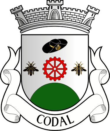 Brasão da antiga freguesia de Codal - Codal former civil parish, coat-of-arms