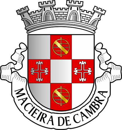 Brasão da freguesia de Macieira de Cambra - Macieira de Cambra civil parish, coat-of-arms Brasão da freguesia de Macieira de Cambra - Macieira de Cambra civil parish, coat-of-arms