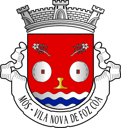 Brasão da antiga freguesia de Mós - Mós former civil parish, coat-of-arms