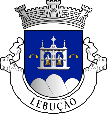 Brasão da antiga freguesia de Lebução - Lebução former civil parish, coat-of-arms