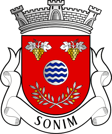 Brasão da antiga freguesia de Sonim - Sonim former civil parish, coat-of-arms Brasão da antiga freguesia de Sonim - Sonim former civil parish, coat-of-arms