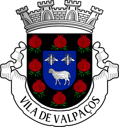 Brasão do Município de Valpaços - Valpaços municipal coat-of-arms