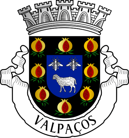 Brasão do Município de Valpaços - Valpaços municipal coat-of-arms