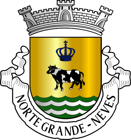 Brasão da freguesia de Norte Grande (Neves) - Norte Grande (Neves) civil parish, coat-of-arms Brasão da freguesia de Norte Grande (Neves) - Norte Grande (Neves) civil parish, coat-of-arms