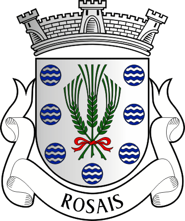 Brasão da freguesia de Rosais - Rosais civil parish, coat-of-arms Brasão da freguesia de Rosais - Rosais civil parish, coat-of-arms