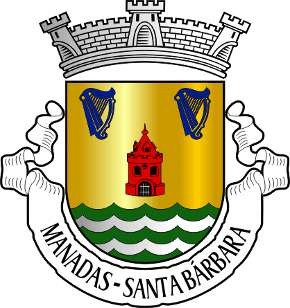 Brasão da freguesia de Manadas (Santa Bárbara) - Manadas (Santa Bárbara) civil parish, coat-of-arms
