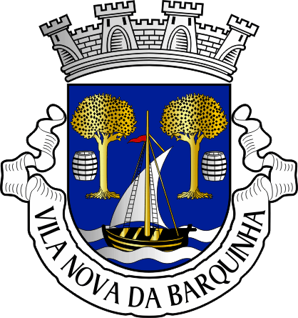 Brasão do Município de Vila Nova da Barquinha - Vila Nova da Barquinha municipal coat-of-arms Brasão do Município de Vila Nova da Barquinha - Vila Nova da Barquinha municipal coat-of-arms