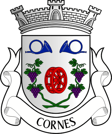 Brasão da freguesia de Cornes - Cornes civil parish, coat-of-arms Brasão da freguesia de Cornes - Cornes civil parish, coat-of-arms