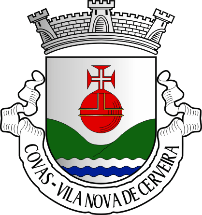 Brasão da freguesia de Covas - Covas civil parish, coat-of-arms