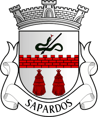 Brasão da freguesia de Sapardos - Sapardos civil parish, coat-of-arms