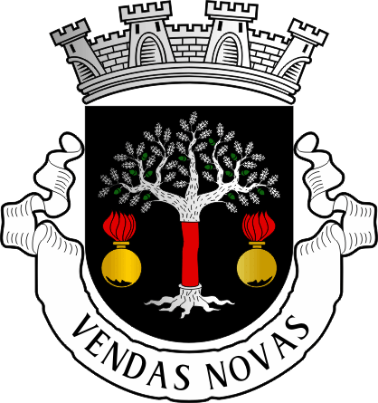 Brasão do Município de Vendas Novas - Vendas Novas municipal coat-of-arms Brasão do Município de Vendas Novas - Vendas Novas municipal coat-of-arms