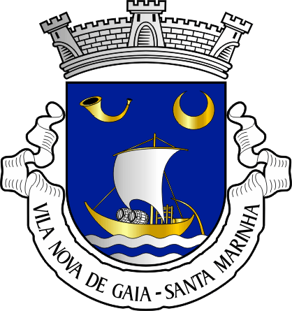 Brasão da antiga freguesia de Vila Nova de Gaia (Santa Marinha) - Vila Nova de Gaia (Santa Marinha) former civil parish, coat-of-arms