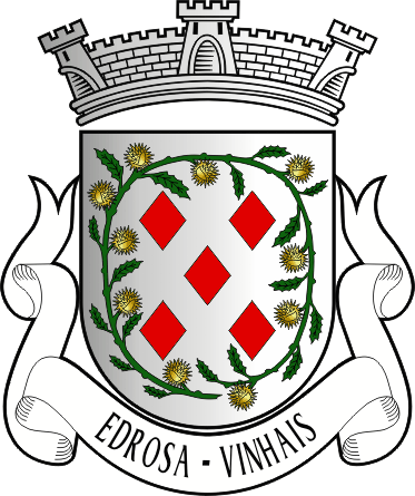 Brasão da freguesia de Edrosa - Edrosa civil parish, coat-of-arms Brasão da freguesia de Edrosa - Edrosa civil parish, coat-of-arms