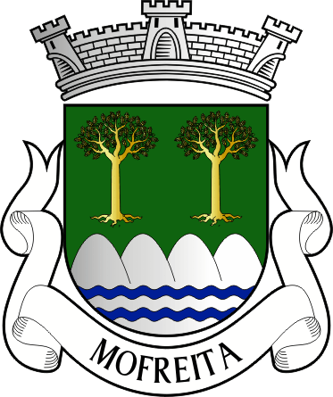 Brasão da antiga freguesia de Mofreita - Mofreita former civil parish, coat-of-arms Brasão da antiga freguesia de Mofreita - Mofreita former civil parish, coat-of-arms