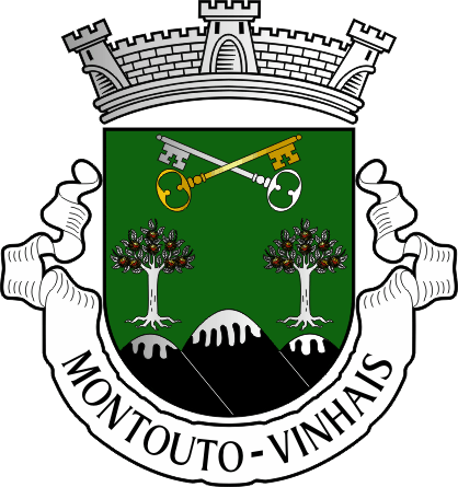 Brasão da antiga freguesia de Montouto - Montouto former civil parish, coat-of-arms Brasão da antiga freguesia de Montouto - Montouto former civil parish, coat-of-arms