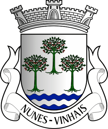 Brasão da antiga freguesia de Nunes - Nunes former civil parish, coat-of-arms Brasão da antiga freguesia de Nunes - Nunes former civil parish, coat-of-arms