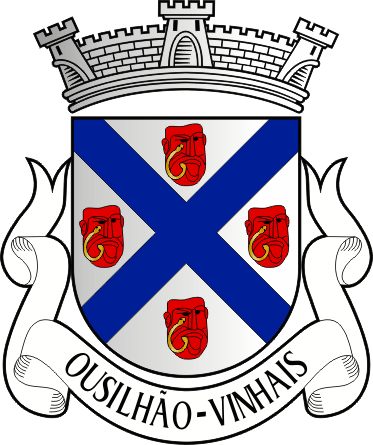 Brasão da antiga freguesia de Ousilhão - Ousilhão former civil parish, coat-of-arms Brasão da antiga freguesia de Ousilhão - Ousilhão former civil parish, coat-of-arms