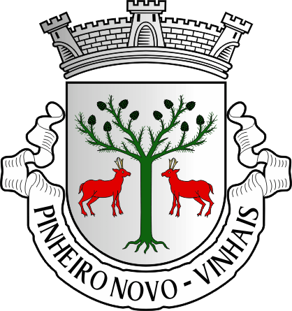 Brasão da antiga freguesia de Pinheiro Novo - Pinheiro Novo former civil parish, coat-of-arms Brasão da antiga freguesia de Pinheiro Novo - Pinheiro Novo former civil parish, coat-of-arms