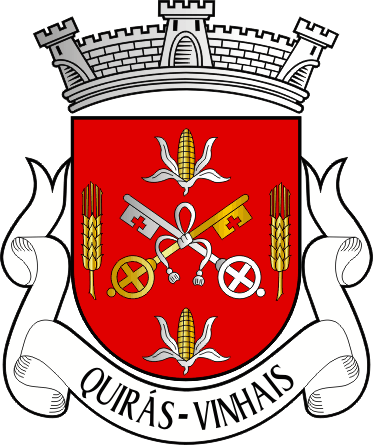 Brasão da antiga freguesia de Quirás - Quirás former civil parish, coat-of-arms Brasão da antiga freguesia de Quirás - Quirás former civil parish, coat-of-arms