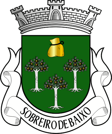 Brasão da antiga freguesia de Sobreiro de Baixo - Sobreiro de Baixo former civil parish, coat-of-arms Brasão da antiga freguesia de Sobreiro de Baixo - Sobreiro de Baixo former civil parish, coat-of-arms