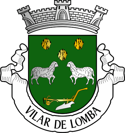 Brasão da antiga freguesia de Vilar de Lomba - Vilar de Lomba former civil parish, coat-of-arms Brasão da antiga freguesia de Vilar de Lomba - Vilar de Lomba former civil parish, coat-of-arms