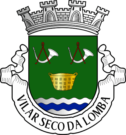 Brasão da freguesia de Vilar Seco da Lomba - Vilar Seco da Lomba civil parish, coat-of-arms Brasão da freguesia de Vilar Seco da Lomba - Vilar Seco da Lomba civil parish, coat-of-arms