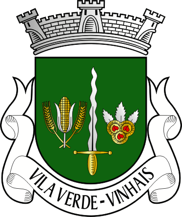 Brasão da freguesia de Vila Verde - Vila Verde civil parish, coat-of-arms Brasão da freguesia de Vila Verde - Vila Verde civil parish, coat-of-arms