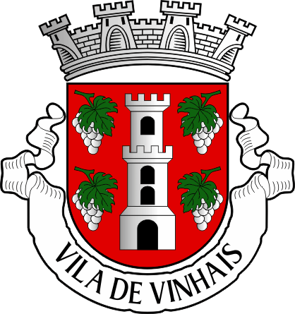 Brasão do município de Vinhais - Vinhais municipality coat-of-arms