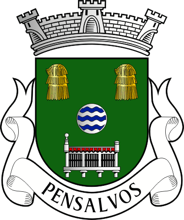 Brasão da antiga freguesia de Pensalvos - Pensalvos former civil parish, coat-of-arms Brasão da antiga freguesia de Pensalvos - Pensalvos former civil parish, coat-of-arms