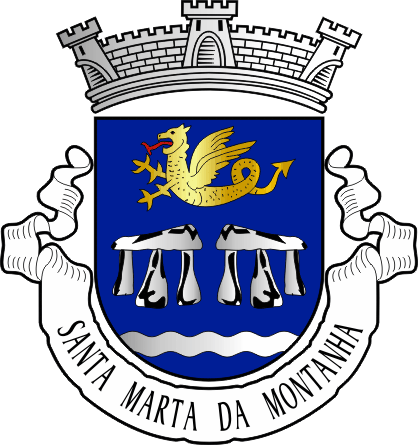 Brasão da antiga freguesia de Santa Marta da Montanha - Santa Marta da Montanha former civil parish, coat-of-arms