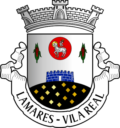 Brasão da antiga freguesia de Lamares - Lamares former civil parish, coat-of-arms