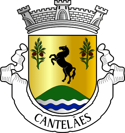 Brasão da freguesia de Cantelães - Cantelães civil parish, coat-of-arms