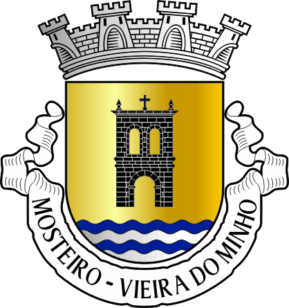 Brasão da freguesia de Mosteiro - Mosteiro civil parish, coat-of-arms