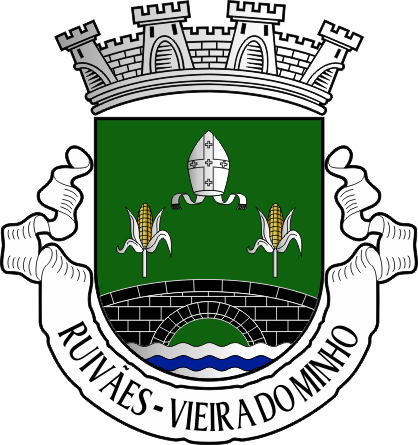 Brasão da antiga freguesia de Ruivães - Ruivães former civil parish, coat-of-arms