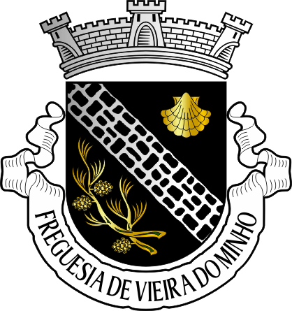 Brasão da freguesia de Vieira do Minho - Vieira do Minho civil parish, coat-of-arms