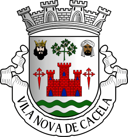 Brasão da freguesia de Vila Nova de Cacela - Vila Nova de Cacela civil parish, coat-of-arms