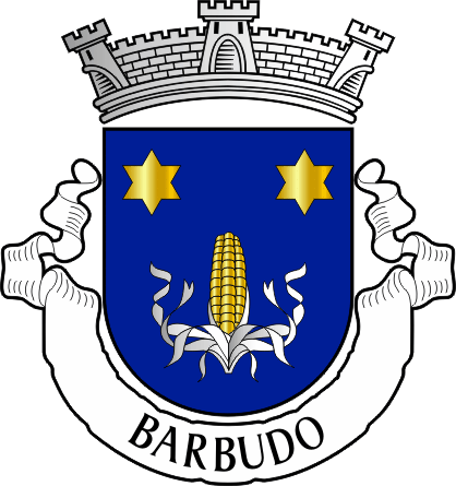 Brasão da antiga freguesia de Barbudo - Barbudo former civil parish, coat-of-arms Brasão da antiga freguesia de Barbudo - Barbudo former civil parish, coat-of-arms