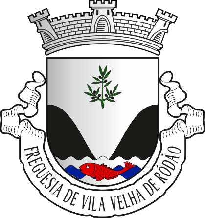 Brasão da freguesia de Vila Velha de Ródão - Vila Velha de Ródão civil parish, coat-of-arms Brasão da freguesia de Vila Velha de Ródão - Vila Velha de Ródão civil parish, coat-of-arms