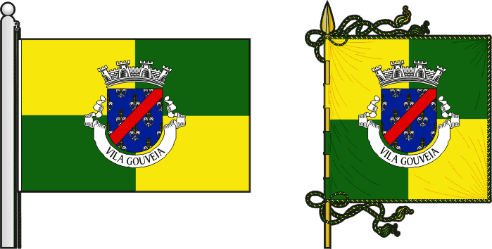 Bandeira e estandarte da circunscrição do Báruè - Báruè circunscription flag and banner