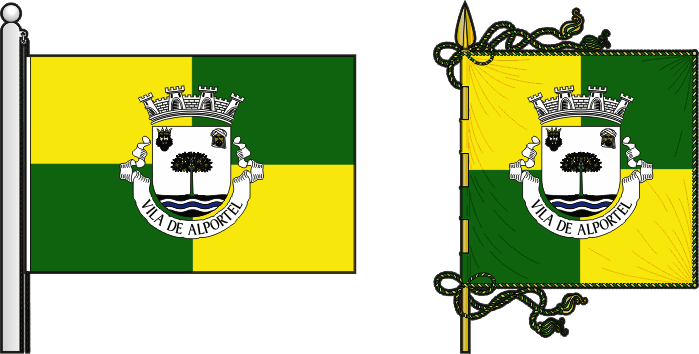 Proposta para a bandeira e estandarte do Município de São Brás de Alportel - São Brás de Alportel municipal flag and banner proposal