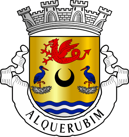 Brasão da freguesia de Alquerubim - Alquerubim civil parish, coat-of-arms Brasão da freguesia de Alquerubim - Alquerubim civil parish, coat-of-arms