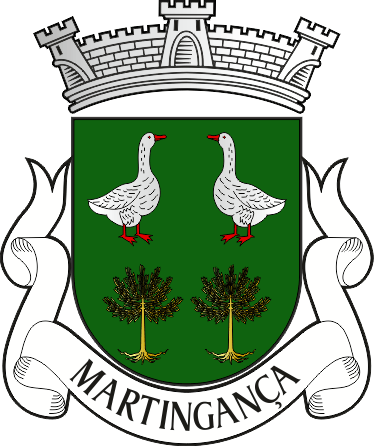 Brasão da antiga freguesia de Martingança - Martingança former civil parish, coat-of-arms Brasão da antiga freguesia de Martingança - Martingança former civil parish, coat-of-arms