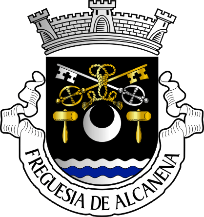 Brasão da antiga freguesia de Alcanena - Alcanena former civil parish, coat-of-arms Brasão da antiga freguesia de Alcanena - Alcanena former civil parish, coat-of-arms
