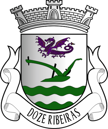 Brasão da freguesia de Doze Ribeiras - Doze Ribeiras civil parish, coat-of-arms Brasão da freguesia de Doze Ribeiras - Doze Ribeiras civil parish, coat-of-arms