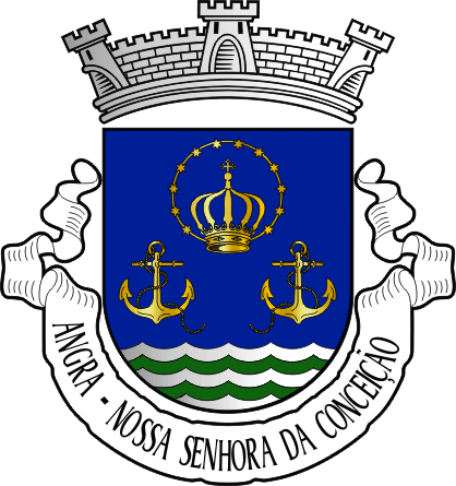 Brasão da freguesia de Angra (Nossa Senhora da Conceição) - Angra (Nossa Senhora da Conceição) civil parish, coat-of-arms Brasão da freguesia de Angra (Nossa Senhora da Conceição) - Angra (Nossa Senhora da Conceição) civil parish, coat-of-arms