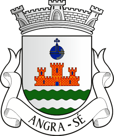 Brasão da freguesia de Angra (Sé) - Angra (Sé) civil parish, coat-of-arms Brasão da freguesia de Angra (Sé) - Angra (Sé) civil parish, coat-of-arms